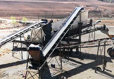 吉林時(shí)產(chǎn)200噸移動破碎站生產(chǎn)線