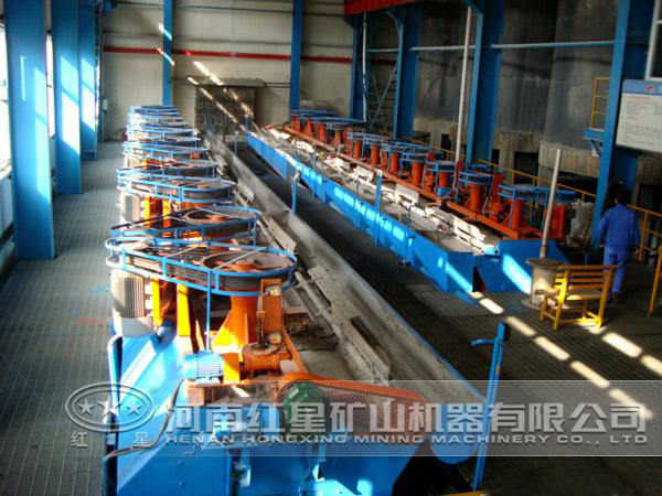 浮選工藝流程現(xiàn)場(chǎng) 浮選工藝流程現(xiàn)場(chǎng)