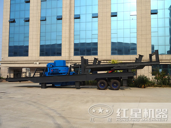 移動式河卵石制砂機(jī) 移動式河卵石制砂機(jī)