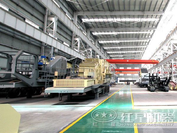 紅星機(jī)器移動式河卵石制砂機(jī)廠家 紅星機(jī)器移動式河卵石制砂機(jī)廠家