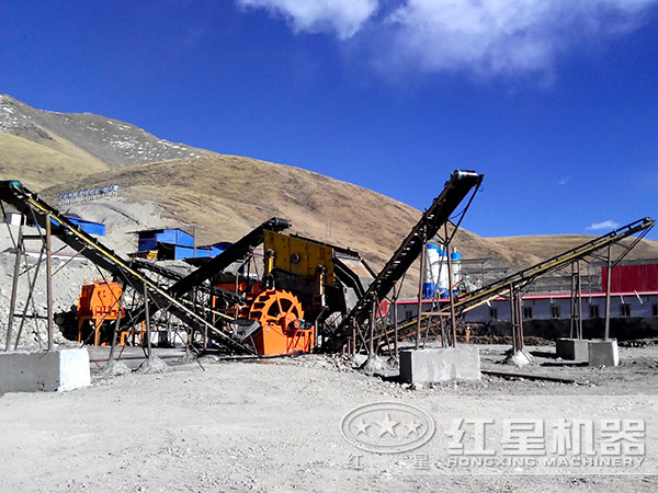 洗砂機(jī)用戶生產(chǎn)現(xiàn)場(chǎng) 洗砂機(jī)用戶生產(chǎn)現(xiàn)場(chǎng)