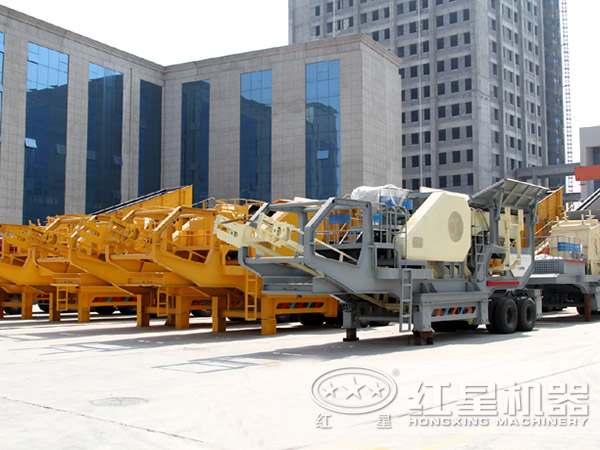 輪胎式移動破碎站 輪胎式移動破碎站