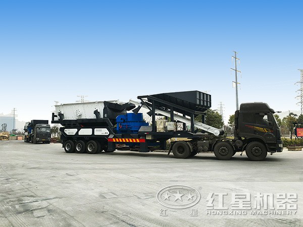 車(chē)載移動(dòng)式打砂機(jī)發(fā)貨現(xiàn)場(chǎng)