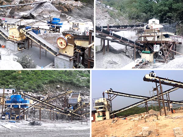 不同系列石子制沙機作業(yè)現(xiàn)場 不同系列石子制沙機作業(yè)現(xiàn)場