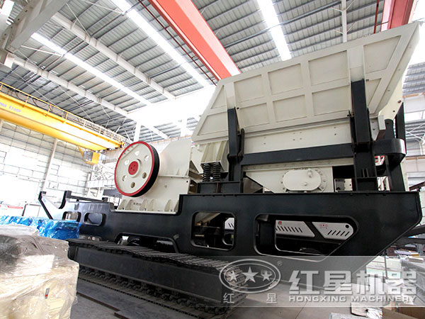 履帶式移動(dòng)建筑垃圾粉碎機(jī) 履帶式移動(dòng)建筑垃圾粉碎機(jī)