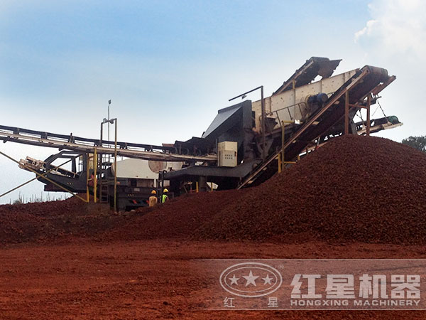 流動破碎機(jī)現(xiàn)場