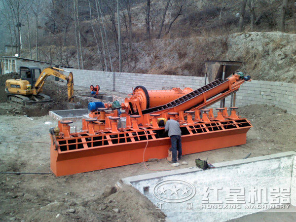 螺旋洗砂機(jī)客戶現(xiàn)場 螺旋洗砂機(jī)客戶現(xiàn)場