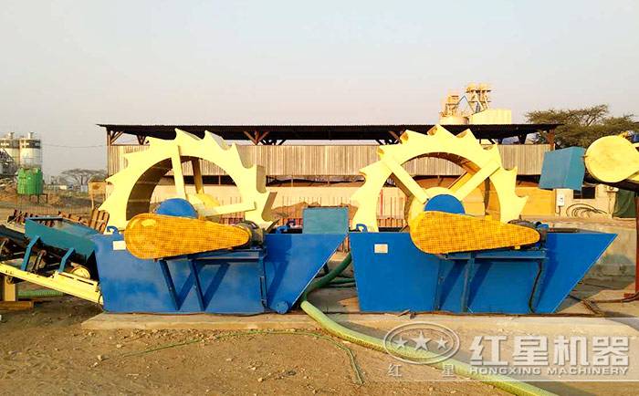 塞比亞輪斗洗砂機(jī)客戶(hù)現(xiàn)場(chǎng)