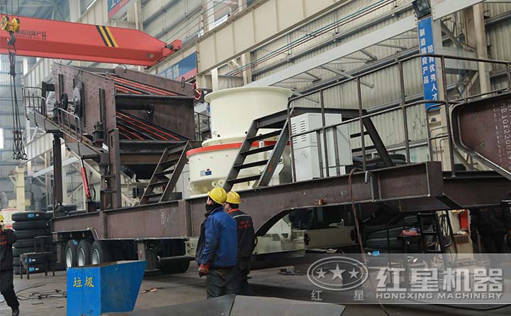 紅星移動制沙機(jī)生產(chǎn)車間 紅星移動制沙機(jī)生產(chǎn)車間