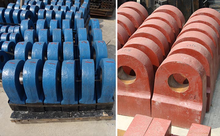 錘式破碎機(jī)易損件 錘式破碎機(jī)易損件