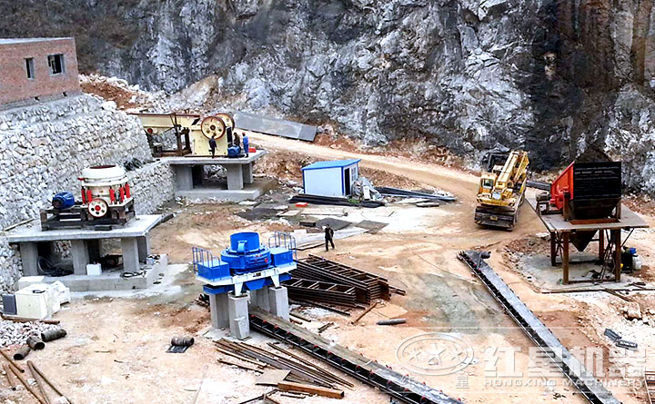 配置合理、經(jīng)濟的制砂生產(chǎn)線