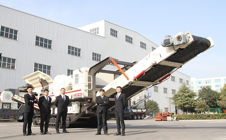 履帶式移動破碎機 履帶式移動破碎機