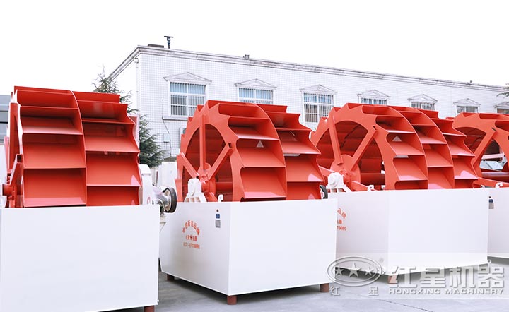 洗砂機有單輪、雙輪以及三輪洗砂機