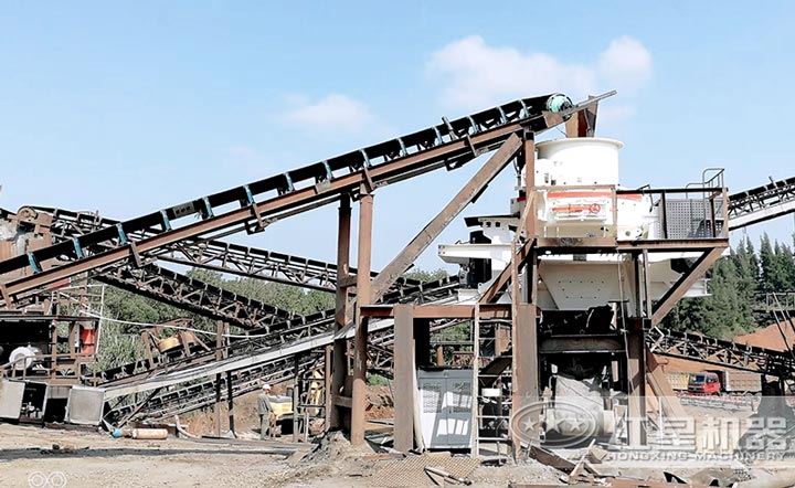 HVI制砂機(jī)現(xiàn)場圖