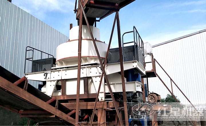 VSI制砂機(jī)現(xiàn)場安裝圖