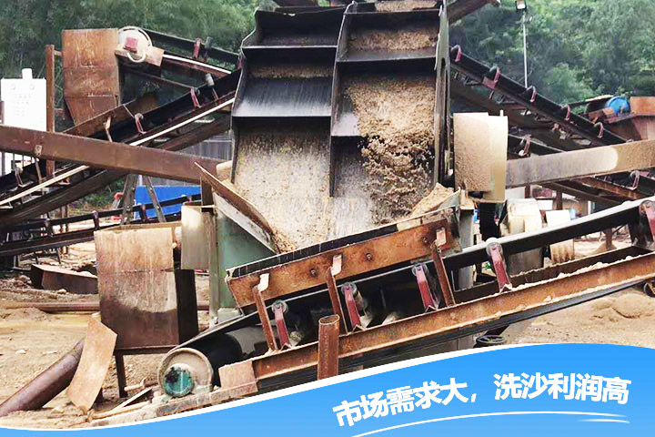 砂石需求量大，洗沙廠洗沙利潤(rùn)高