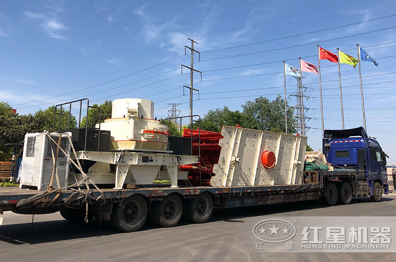 紅星設備發(fā)貨現場