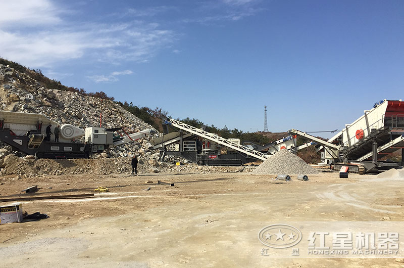 移動破碎機(jī)生產(chǎn)現(xiàn)場 移動破碎機(jī)生產(chǎn)現(xiàn)場