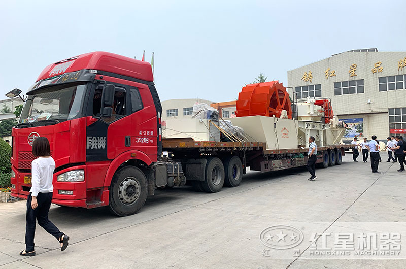 洗石機(jī)發(fā)貨現(xiàn)場(chǎng) 洗石機(jī)發(fā)貨現(xiàn)場(chǎng)