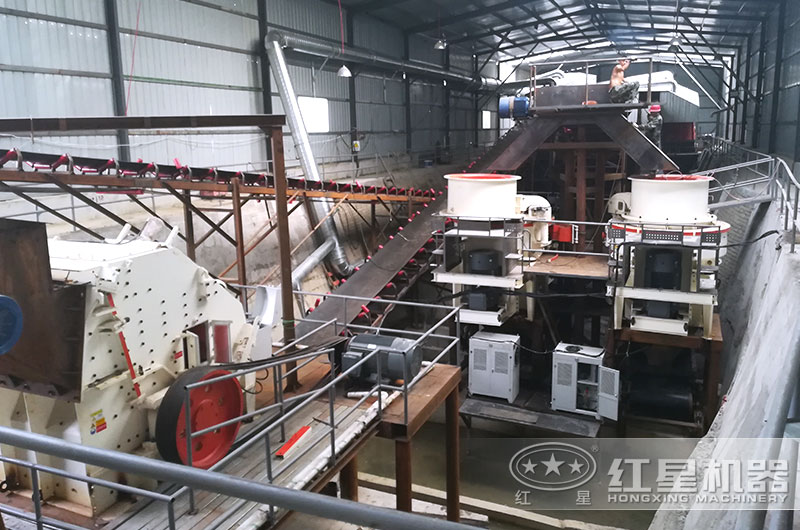 山東客戶(hù)時(shí)產(chǎn)500噸石灰石制砂生產(chǎn)線 山東客戶(hù)時(shí)產(chǎn)500噸石灰石制砂生產(chǎn)線