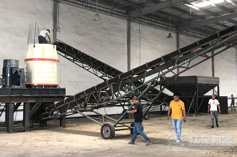 復合式制砂機設(shè)備應(yīng)用現(xiàn)場