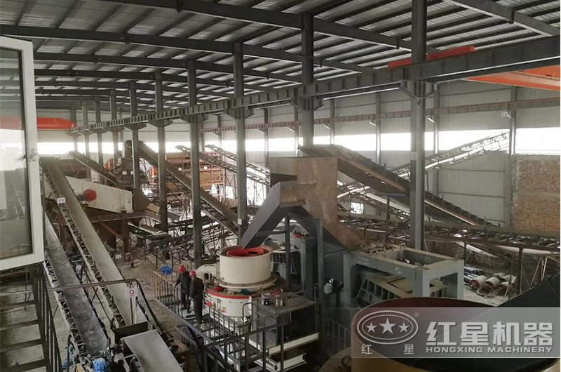 青石制砂加工生產(chǎn)客戶現(xiàn)場 青石制砂加工生產(chǎn)客戶現(xiàn)場